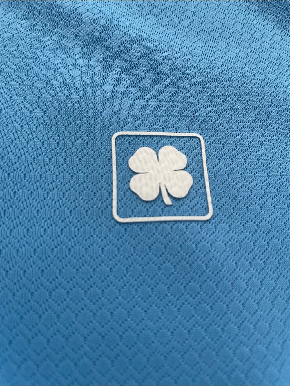 Black Clover Live Lucky Light Blue Golf Polo Shirt Large - Picture 3 of 9
